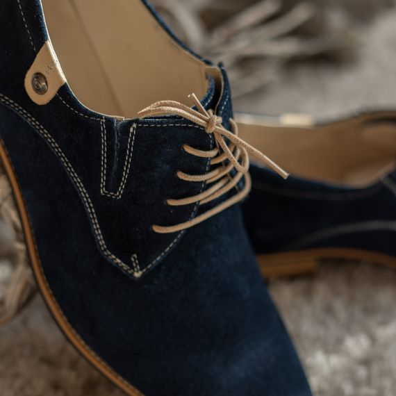 Сині замшеві туфлі 42 розмір - поєднання стилю та комфорту! | Зображення 4