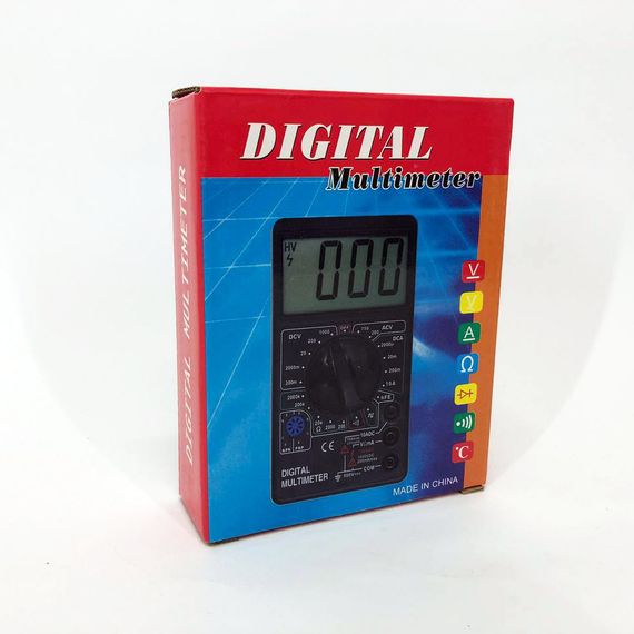Тестер для електрика Digital Tech DT700D Електронний мультиметр XS-280 Тестери електровимірювальні | Зображення 5