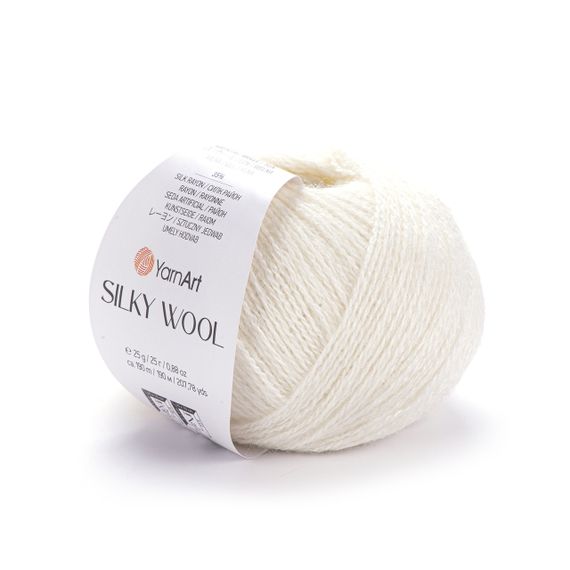 Пряжа YarnArt Silky wool 330