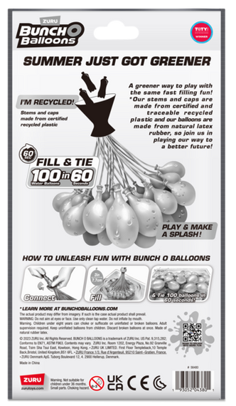 Ігровий набір Bunch O Balloons Водні кульки Тропік 100шт/уп, в асортименті (56480UQ1) | Зображення 3