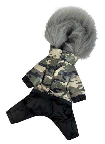 Комбінезон зі знімними штанами камуфляж зелений CO-32 | Зображення 3