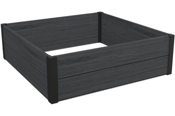 Грядка садовая квадратная Keter Maple Square пластиковая для растений и овощей антрацит 17209665 | Зображення 2