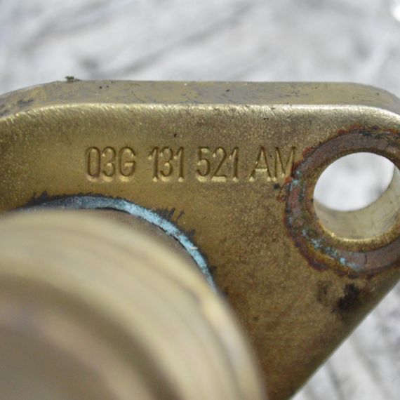 Трубка EGR 2.0 TDI Volkswagen Passat B6 кабель патрубок егр Фольксваген Пассат Б6 03G131521AM | Зображення 2