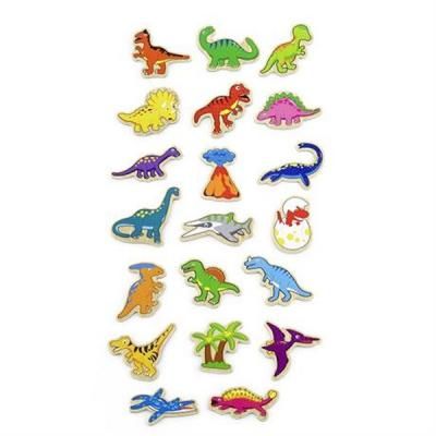 Розвиваюча іграшка Viga Toys Динозаври 20 шт магнітні фігурки (50289) | Зображення 1