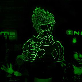 Акриловий світильник-нічник Хілока Мороу 3 зелений tty-n001858