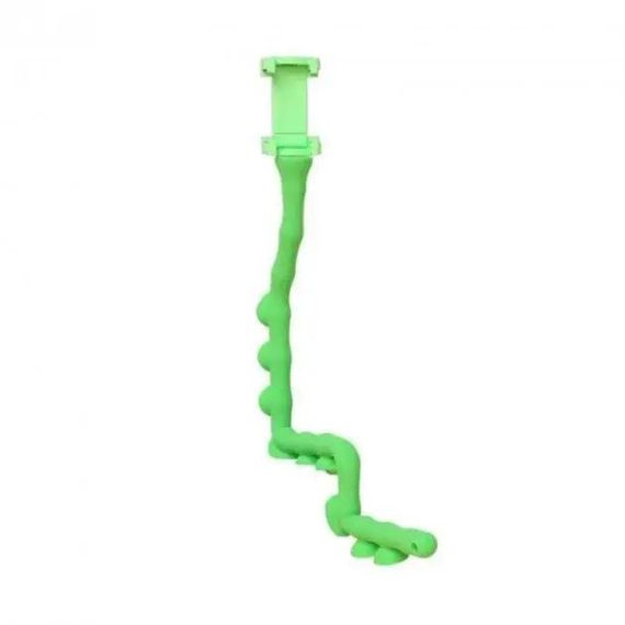 Гнучкий тримач для телефону з універсальними присосками Cute Worm Lazy Holder. Колір: зелений | Зображення 6