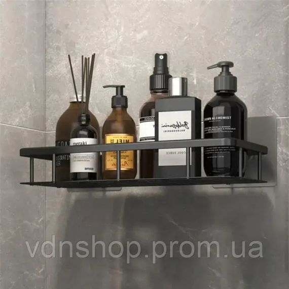 Органайзер у ванну кімнату інстаграмна полиця  на стіну STORAGE RACK AND197 | Зображення 4