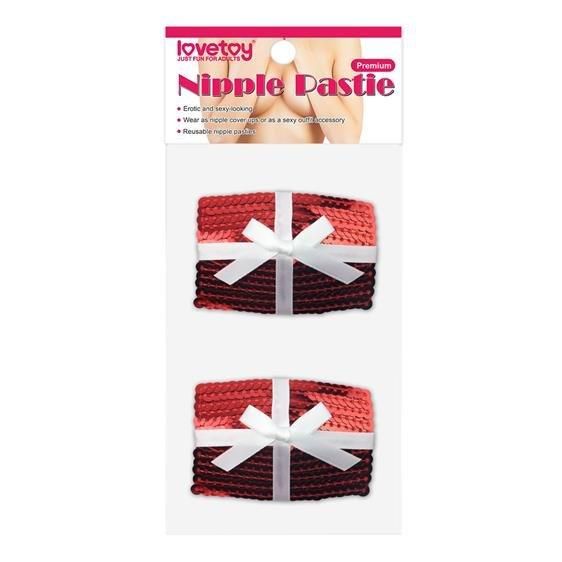 Пестисы - Reusable Christmas Sequin Square Nipple Pasties sexstyle