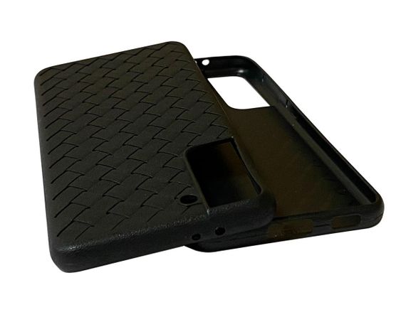 Чохол Primo BV Weaving для смартфона Samsung Galaxy S21 Plus (SM-G996) - Black | Зображення 2