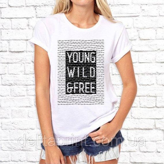 Футболка з принтом SWAG-033