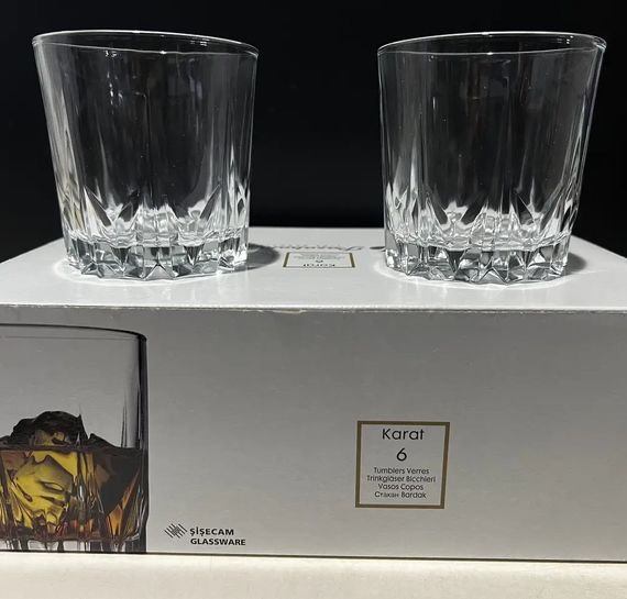 Набор стаканов Pasabahce Karat 52885, 300 мл, 6 шт, стеклянные, для воды и напитков | Зображення 5