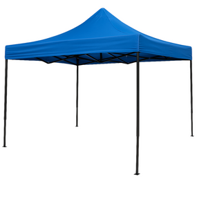 Шатро садове розсувне Bonro B-9003 синій 3х3 м із сумкою павільйон для дачі (42400982)