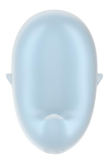 Вибратор вакуумный стимулятор Satisfyer Cutie Ghost, голубой, 9.1 см Sex Aura | Зображення 4