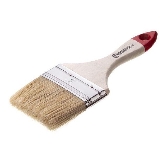 Пензель флейцевий 76*10.5*50 мм INTERTOOL KT-1276 | Зображення 1