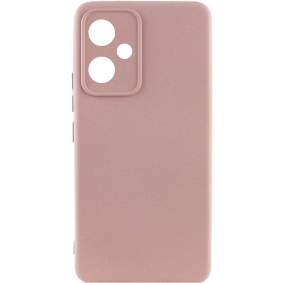 Чехол Silicone Cover Lakshmi Full Camera (A) для Xiaomi Redmi 12 Full camera, Рожевий/Pink Sand, ТПУ (термопластичний поліуретан)
