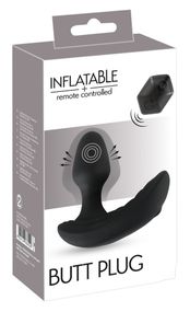 Анальная надувная вибропробка INFLAPLUG Sex Aura