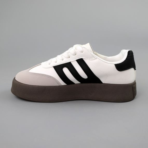 Кеди жіночі 590308 Білі 36 37 38 39 40 41 | Зображення 2