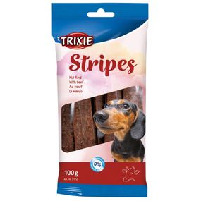 Ласощі для собак з яловичиною Trixie Stripes, 100 гр