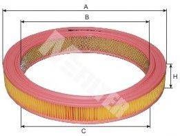Фільтр повітряний BMW 3 (вир-во M-Filter) MFILTER A115 на BMW 3 седан (E21)
