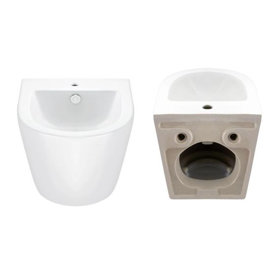 Комплект Qtap Robin 2 в 1: унитаз подвесной Ultra Quiet + биде подвесное | Зображення 5