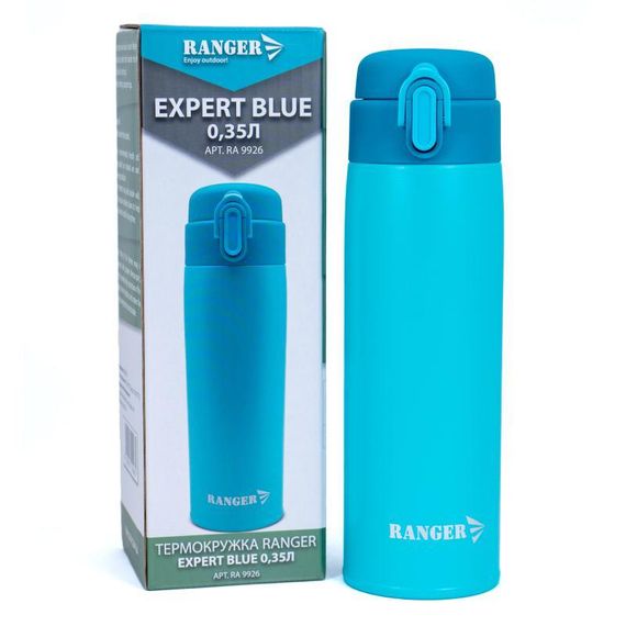 Термокружка Ranger Expert Blue RA-9926 350 мл голубая | Зображення 3