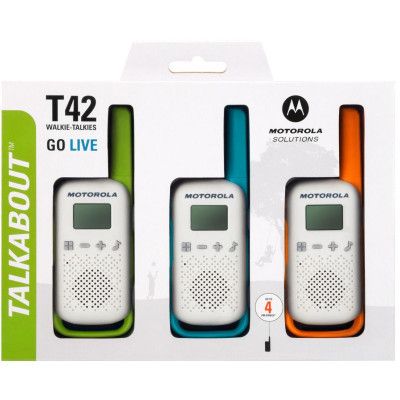 Портативная рация Motorola TALKABOUT T42 Triple Pack (B4P00811MDKMAW) | Зображення 6