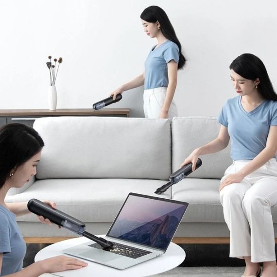 Пилосос ручний Car Vacuum Cleaner Dark Space, Акумуляторний пилосос для автомобіля   знижка | Зображення 5