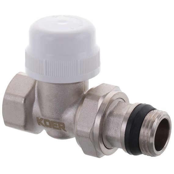 Кран термостатичний прямий 1/2" Koer KR.923-GI (KR2684) | Зображення 2