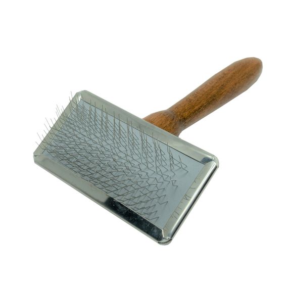 Пуходерка з металевим обідком Tauro Pro Line, 4.5 х 9 см | Зображення 1