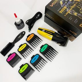 Професійний тример з насадками VGR, Машинка для стрижки волосся з універсальним живленням XS-98