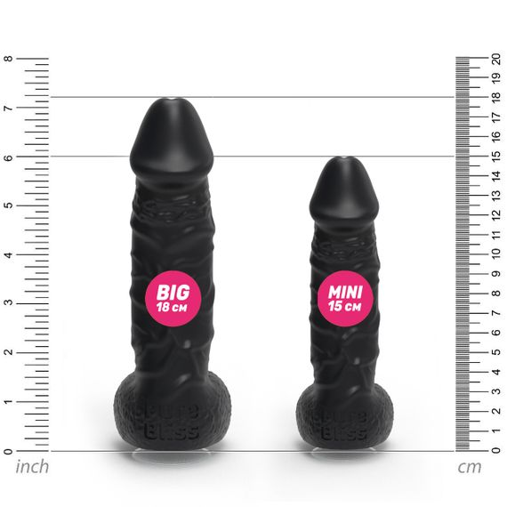 Мыло член Pure Bliss MINI на присоске, чёрное, 15 см sexstyle | Зображення 5