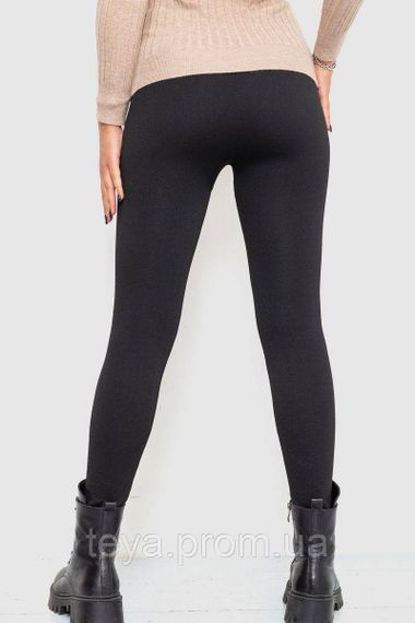 Лосини безшовні верблюжа вовна, колір чорний, розмір M-XXXL FA_008680 | Зображення 3