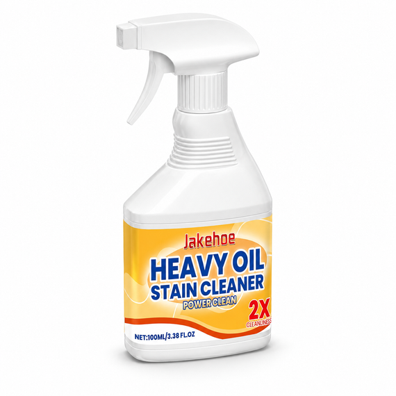 Спрей Антижир 100 мл, Jakehoe Heavy Oil Stain Cleaner, Белый / Очиститель для кухни / Моющее средство для уборки жира и нагара | Зображення 5