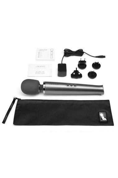 Вібратор мікрофон Le Wand RECHARGEABLE MASSAGER, сірий | Зображення 3