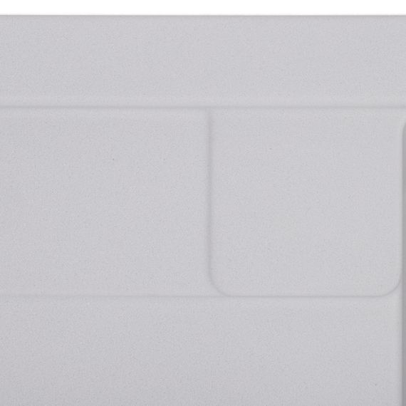 Мийка кухонна Zerix ZS-6550S-01 Біла (ZX4539) | Зображення 1