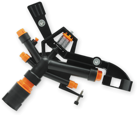 Зрошувач пульсівний Bradas BLACK LINE AQUA JET із внутрішньою різьбою 1"/ø36 м AJ-TS6010