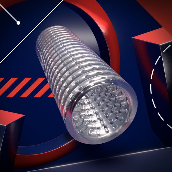 Мастурбатор Blush Rize – Strokez Masturbator – Clear, нейтральний, щільне охоплення | Зображення 1