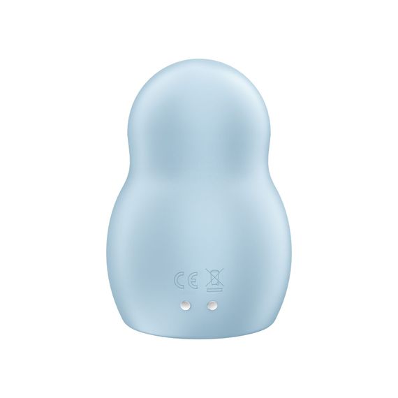 Вакуумний стимулятор з вібрацією Satisfyer Pro To Go 1 Blue | Зображення 3