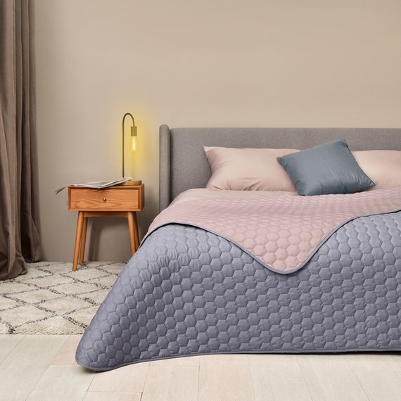 Покривало IDEIA 87860 Україна 220*240  Мікрофібра Сірий