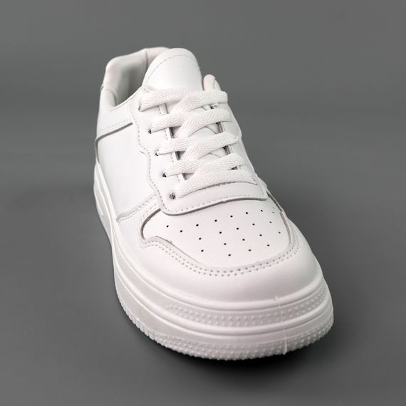 Кеди жіночі 591477 Білі 36 37 38 39 40 | Зображення 1