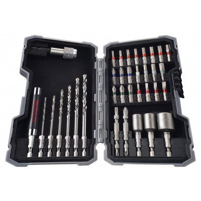 Набор сверл и бит Bosch PRO-Mix Metal, 35 ед, с магнитным держателем (2.607.017.328) | Зображення 2