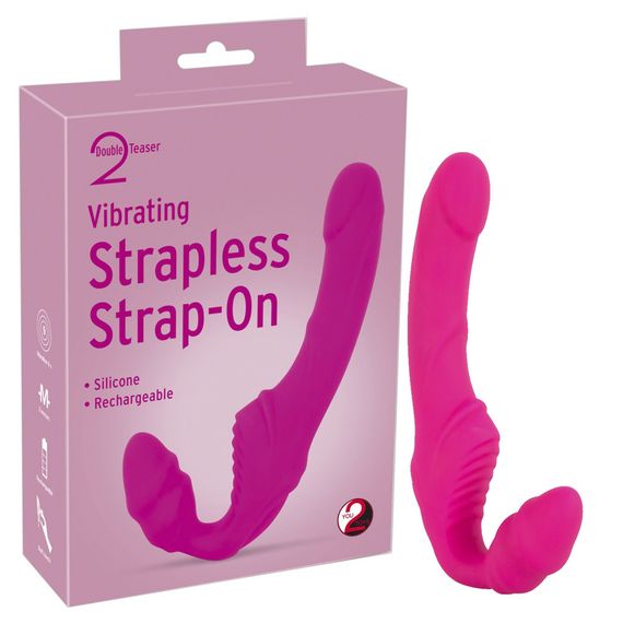 Страпон - Vibrating Strapless Strap-On Sex Aura