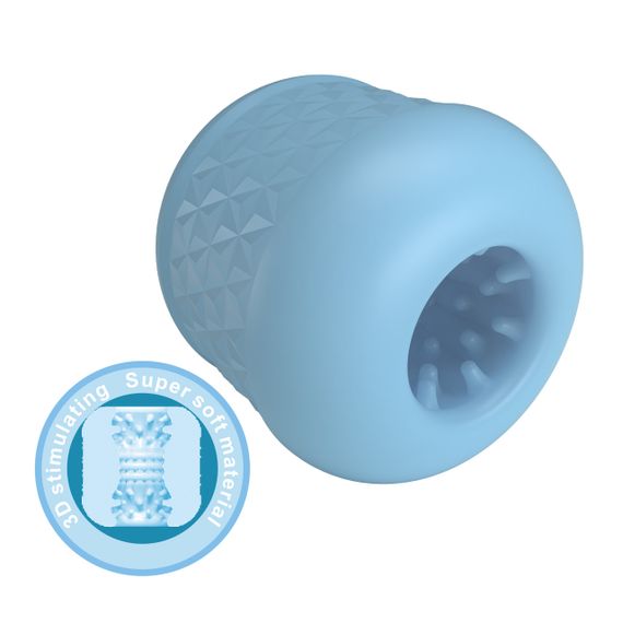 Мастурбатор - Pretty Love Masturbator Cole Light Blue sexstyle | Зображення 5