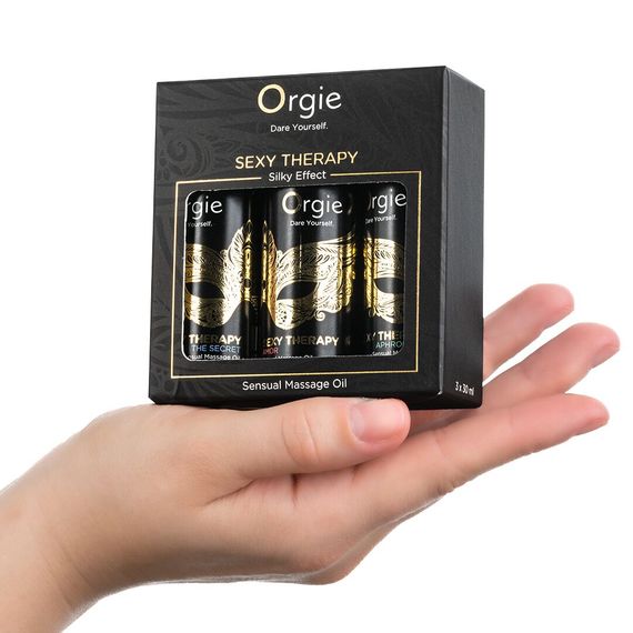 Набор массажных масел Orgie – Sexy Therapy Mini Size Collection (3х30 мл) | Зображення 1