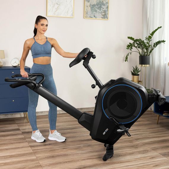 Велотренажер Gymtek XB6000 электромагнитный синий | Зображення 9