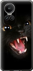 Чехол на Oppo Reno10 Pro Чёрная кошка "932u-3109-17620"