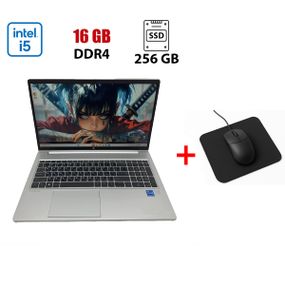 Ультрабук HP ProBook 650 G8 / 15.6" (1920x1080) IPS / Intel Core i5-1145G7 (4 (8) ядра по 2.6 - 4.4 GHz) / 16 GB DDR4 / 256 GB SSD / Intel Iris Xe Graphics / WebCam б/в + Подарунок Мишка та килимок