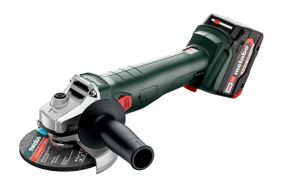 Шліфмашина кутова акумуляторна Metabo W 18 L 9-125, 125мм, Li-Power, 2*18В, 4Ач, 8500об/хв, М14, 2.3кг (602247510)