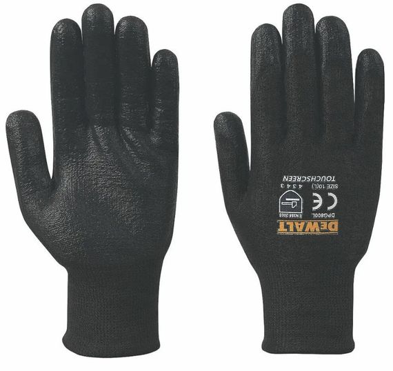 Рукавички універсальні DeWalt  з чутливістю до сенсорного екрану (DPG800L) | Зображення 1
