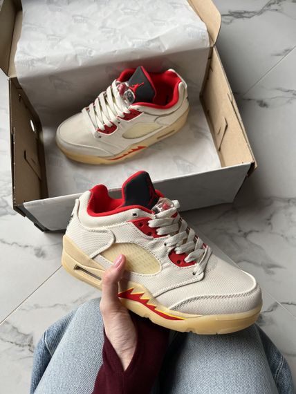 Кросівки  Jordan 5 Retro Low Chinese New Year (топ якість) 2037 37